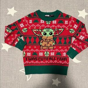 Star Wars Yoda Disney Christmas sweater